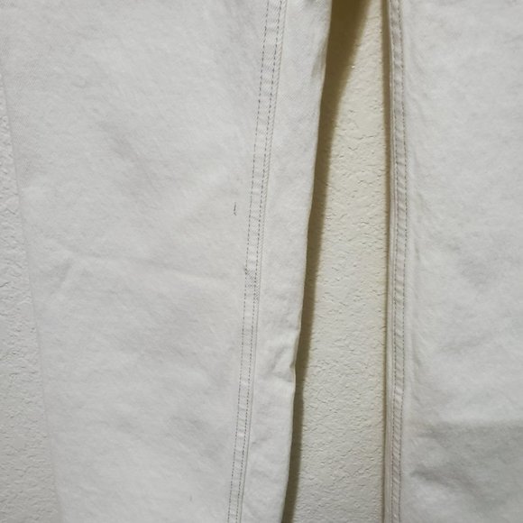 NWT Abercrombie & Fitch 90s straight ultra high rise curve love cream - Picture 7 of 13